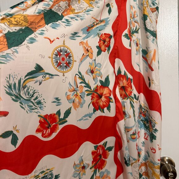 Anthropologie Celadine Halter Midi Scarf Dress - Picture 7 of 10